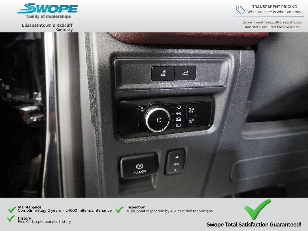 Used 2024 Agate Black Metallic Ford Limited image 16