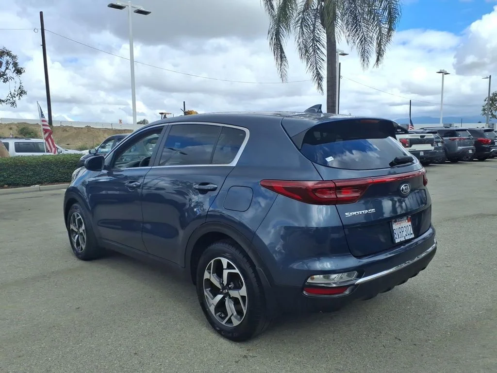 Used 2021 Blue Kia LX image 10