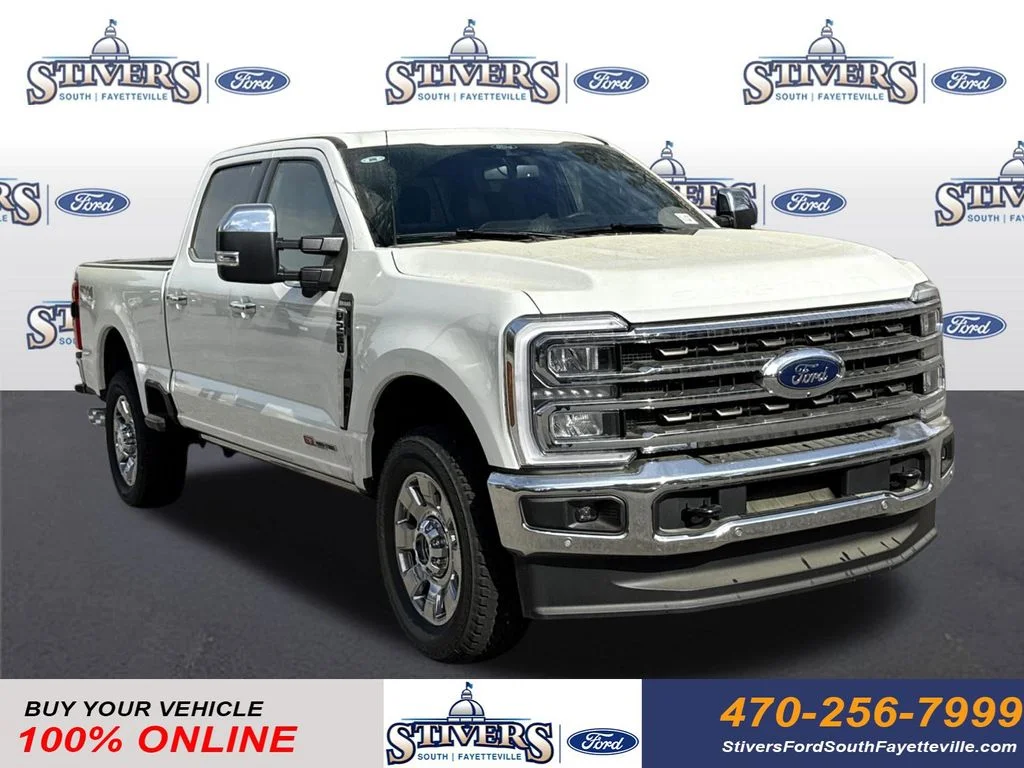 New 2026 White Ford King Ranch image 1
