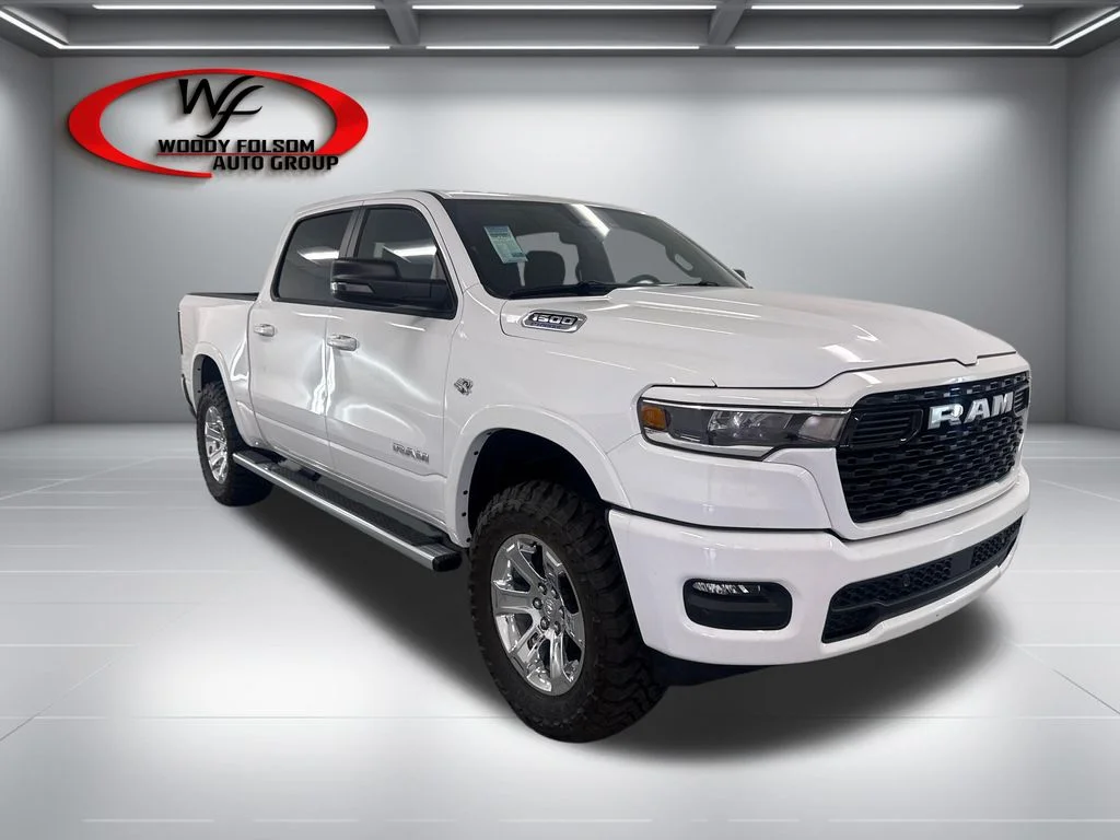 New 2026 Bright White Clear-Coat Exterior Paint RAM Big Horn/Lone Star image 3