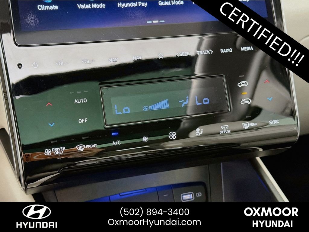 Certified Used 2024 Black Pearl Hyundai Limited image 16