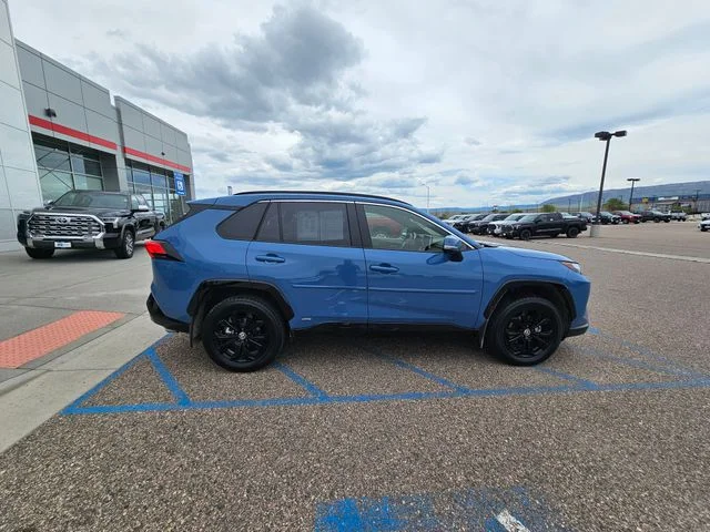 Used 2025 Blue Toyota SE image 4