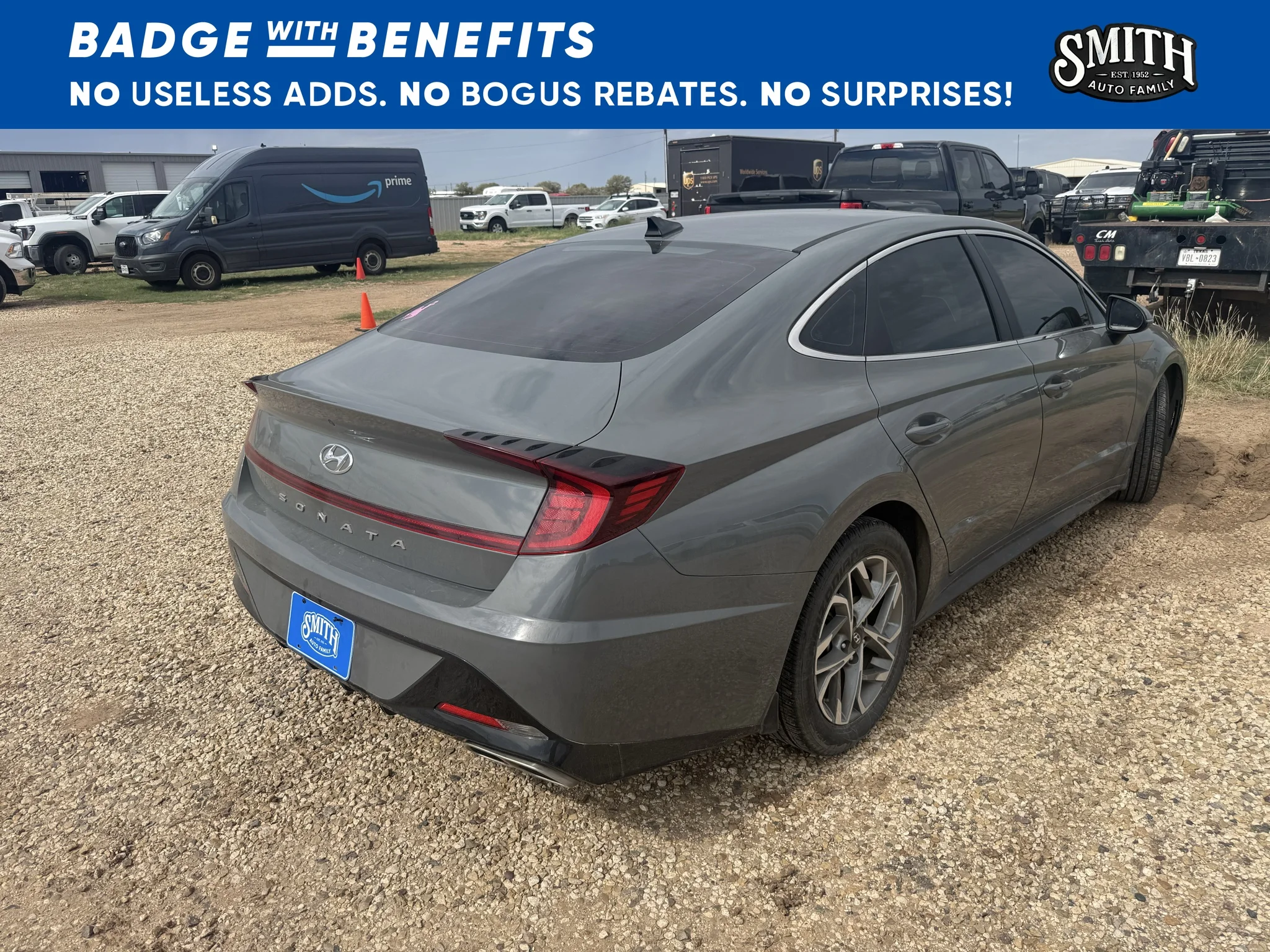 Used 2020 Hampton Gray Hyundai SEL image 4