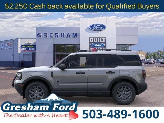 New 2026 Carbonized Gray Metallic Ford Big Bend image 3