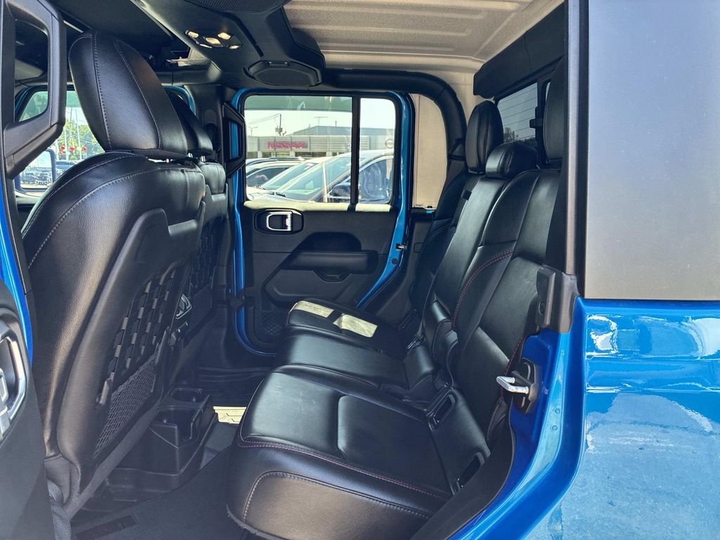 Used 2021 Blue Jeep Rubicon image 18