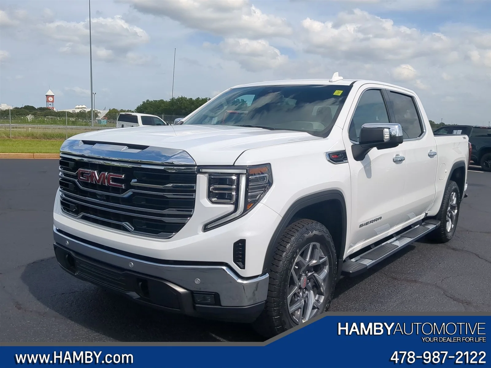 New 2026 Summit White GMC SLT image 25