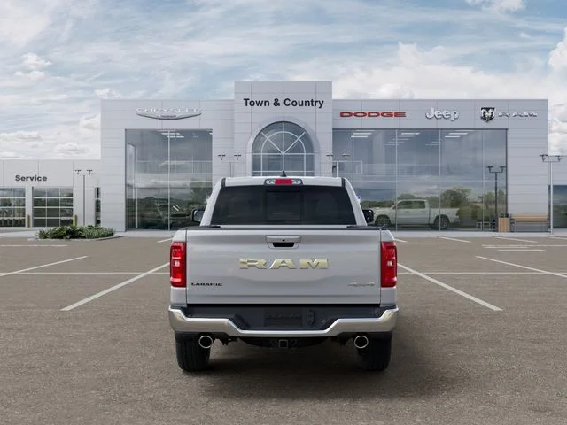 New 2026 Bright White Clear-Coat Exterior Paint RAM Laramie image 7