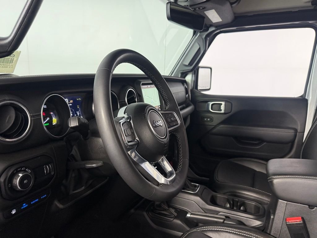 Certified Used 2023 Silver Jeep Sahara 4xe image 24