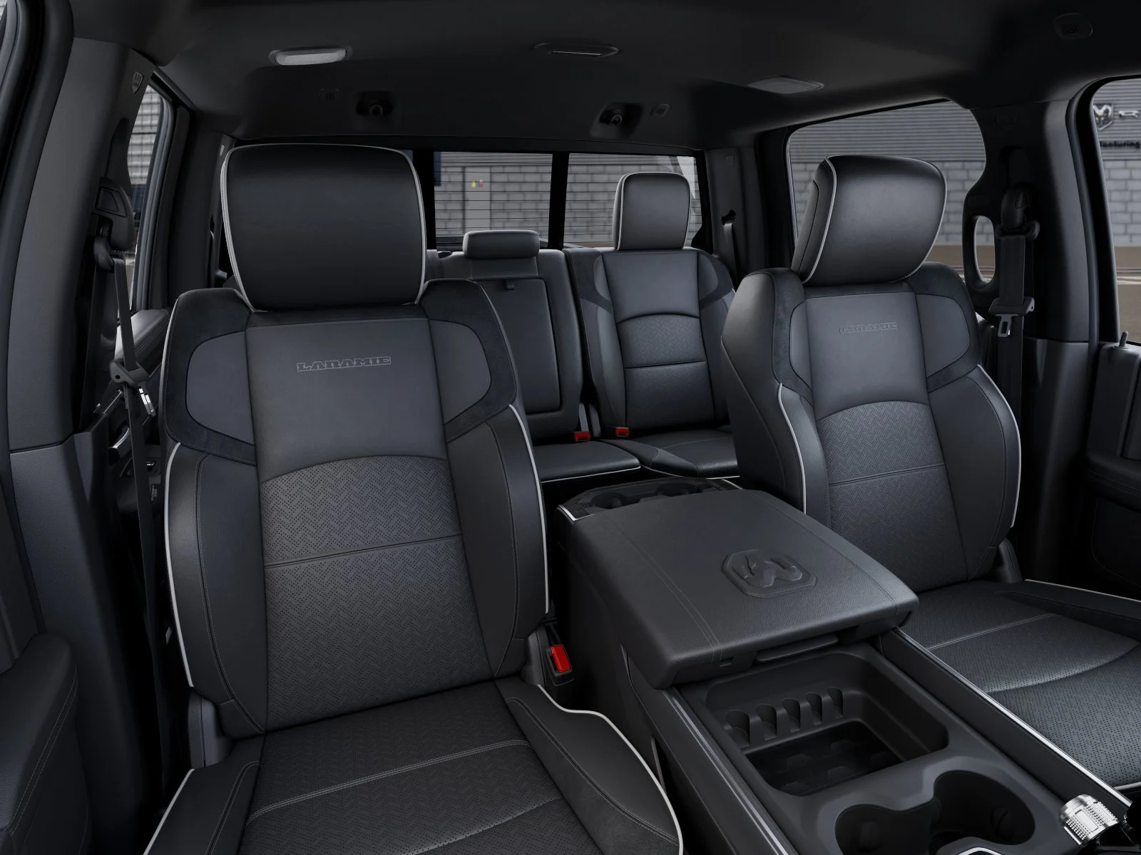 New 2026 Diamond Black Crystal Pearl-Coat Exterior Paint RAM Laramie image 9