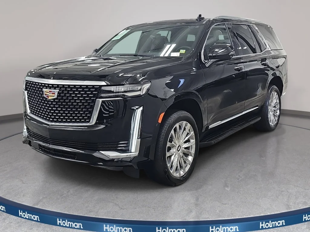 Used 2023 Black Cadillac Premium Luxury image 1