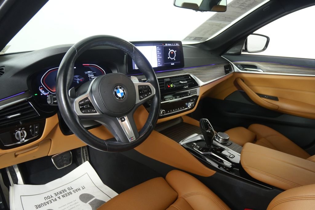 Certified Used 2023 Alpine White BMW 530i image 12