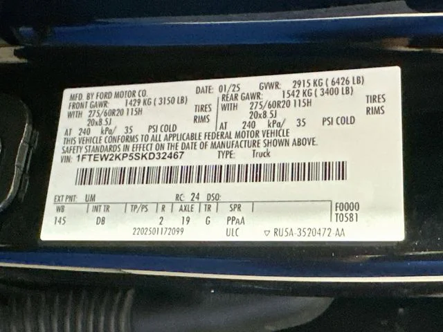 Certified Pre-Owned 2025 Ford F-150 STX