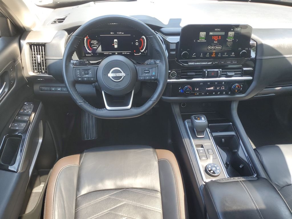 Used 2022 Solid Gray/Super Black Nissan Platinum image 26