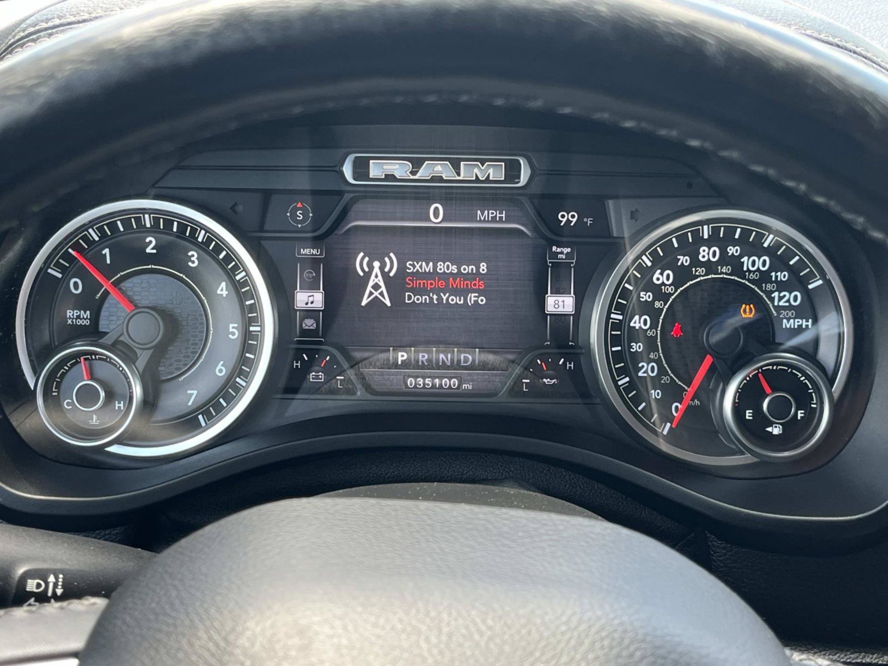 Used 2019 Delmonico Red Pearlcoat Ram Laramie image 46