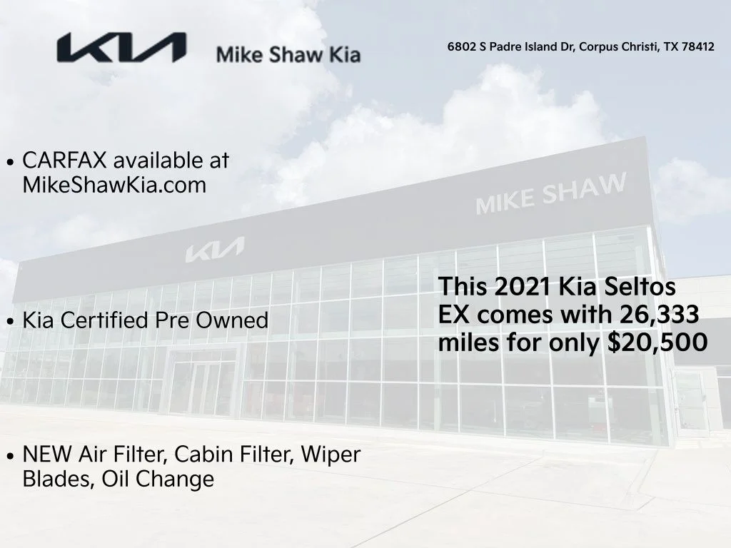 Certified Used 2021 Gray Kia EX image 3