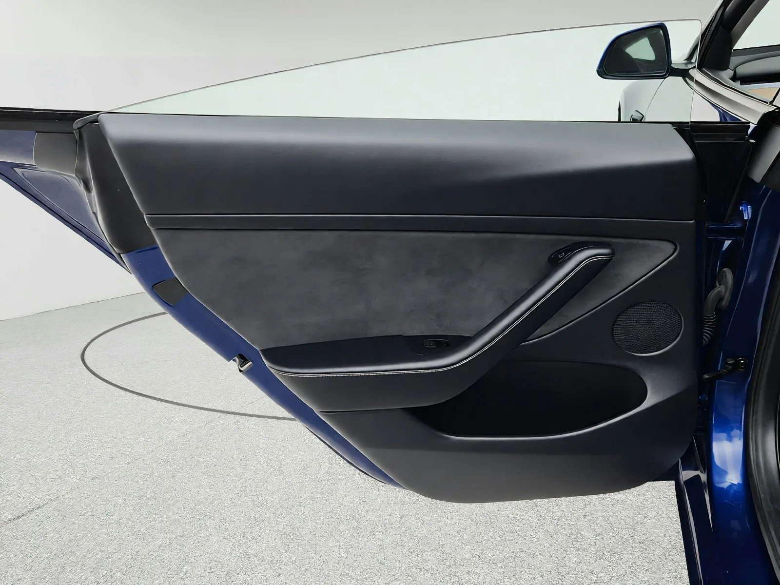 Used 2023 Deep Blue Metallic Tesla SEDAN image 25