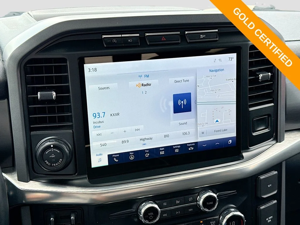 Used 2021 Gray Metallic Ford Lariat image 13