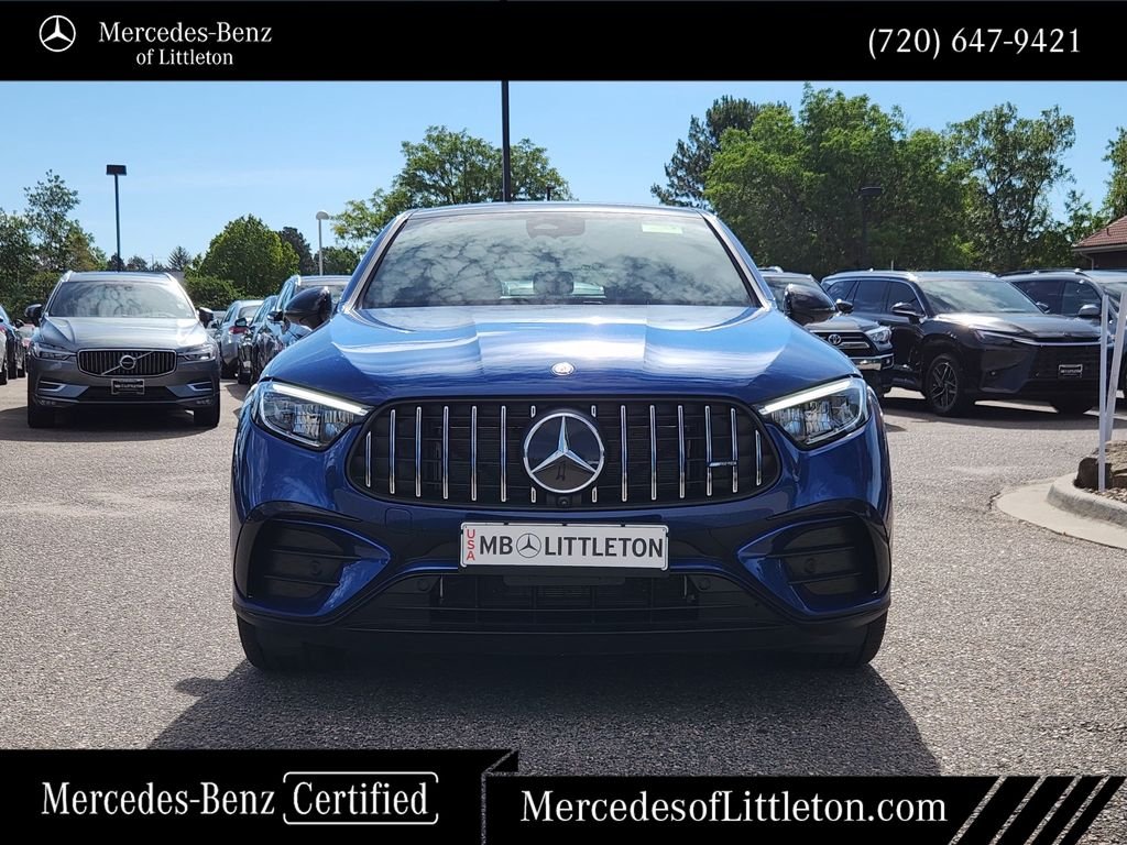 Certified Used 2026 Blue Mercedes-Benz GLC 43 AMG® Coupe image 2