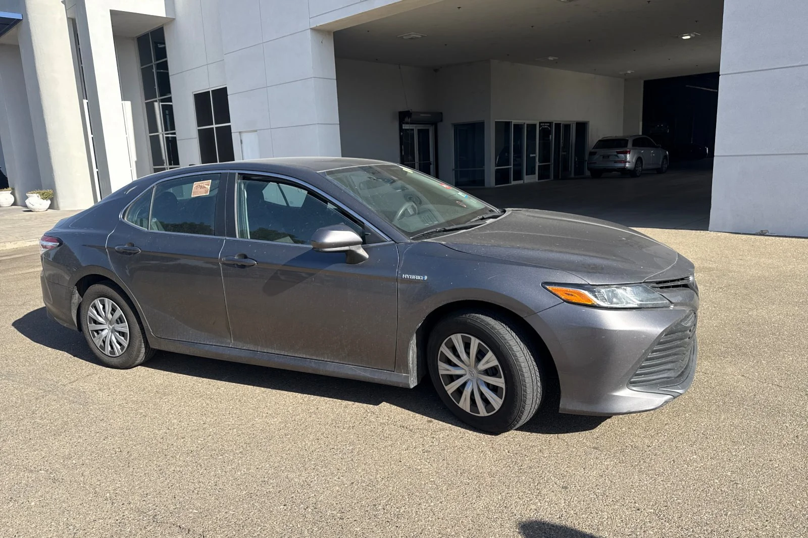 Used 2020 Gray Toyota LE image 2