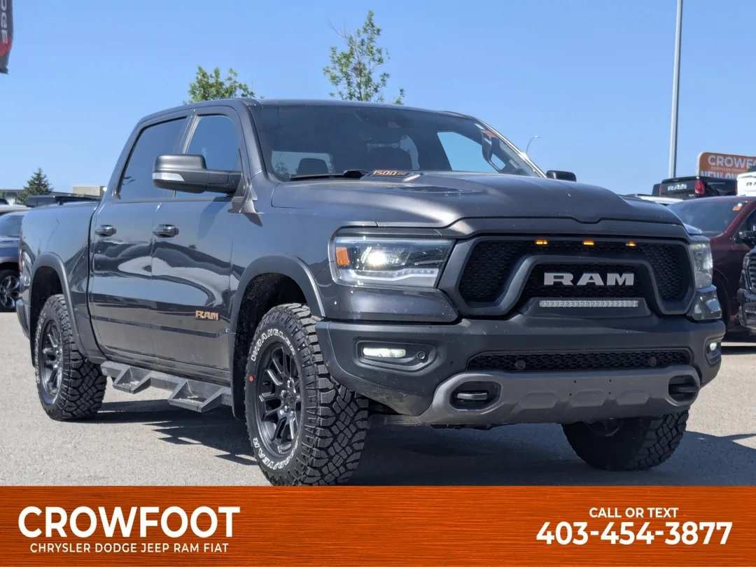 Certified Used 2022 Grey RAM Rebel - - 4X4 - 12 Nav Screen - Alpine Audio - Park Assist - Remote Start & More! image 1