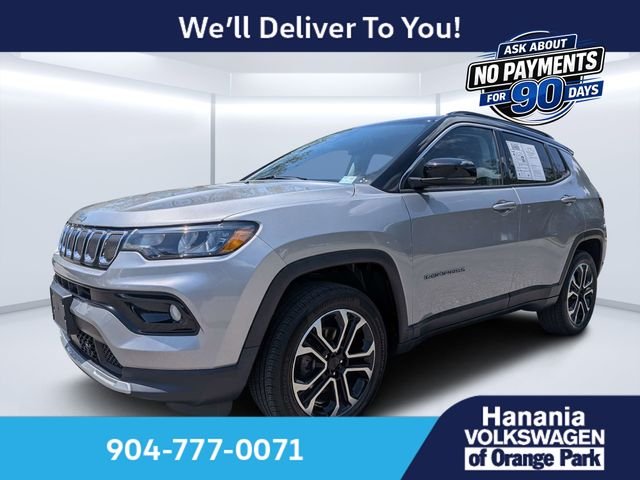 Used 2022 Silver Jeep Limited image 7