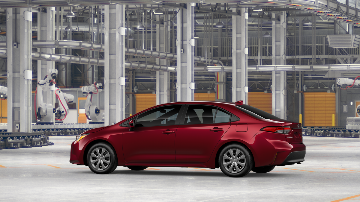 New 2026 Ruby Flare Pearl Toyota LE image 5