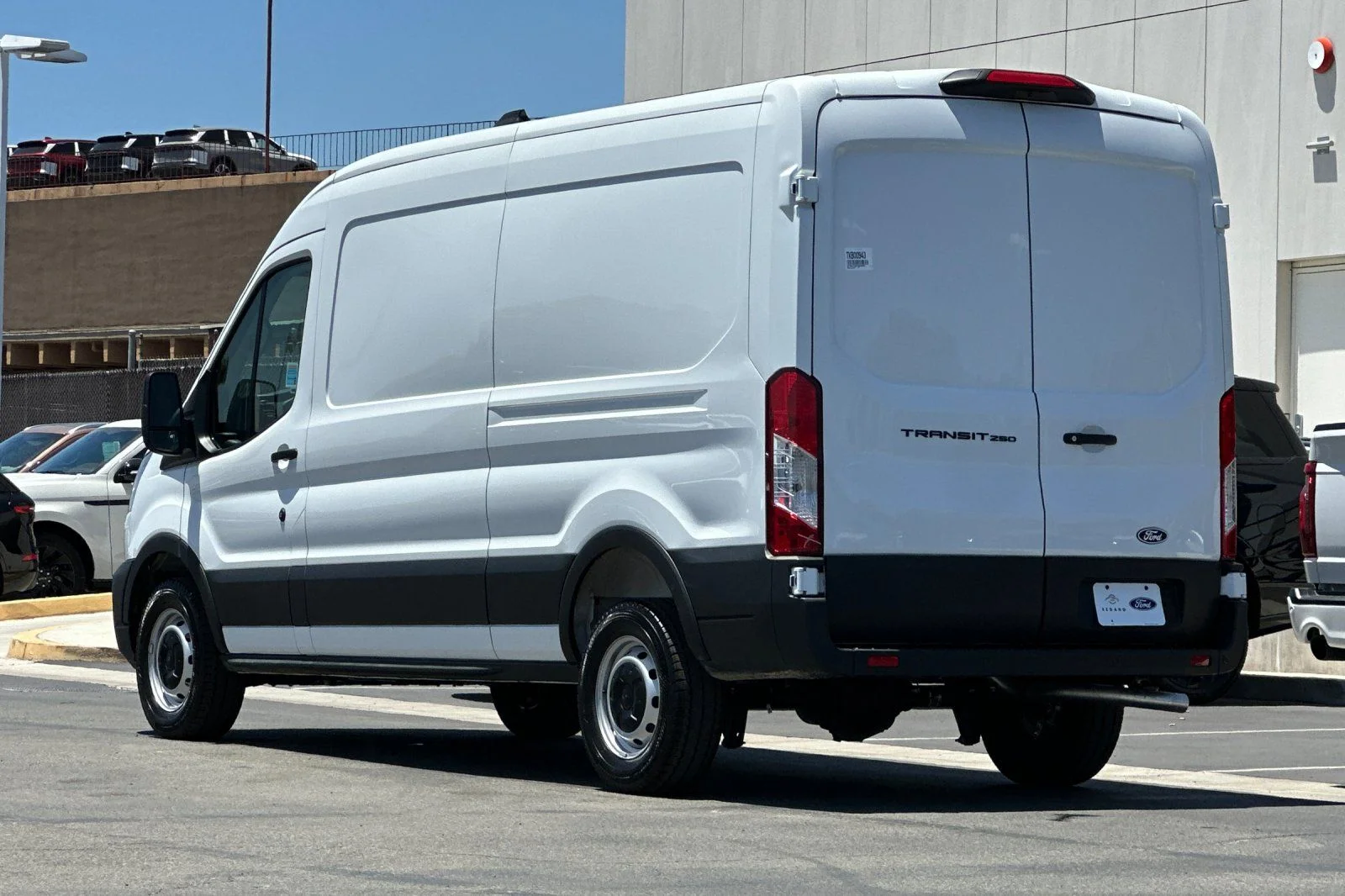 New 2026 Oxford White Ford Cargo Van image 5