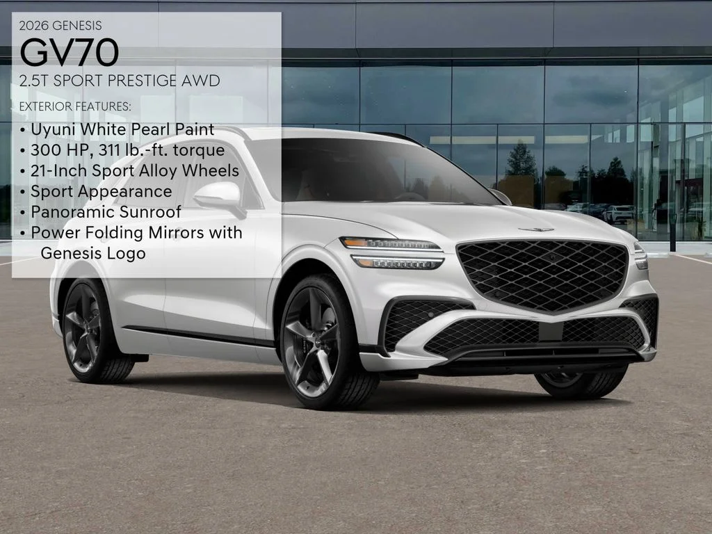 New 2026 Uyuni White Genesis 2.5T Sport Prestige image 3