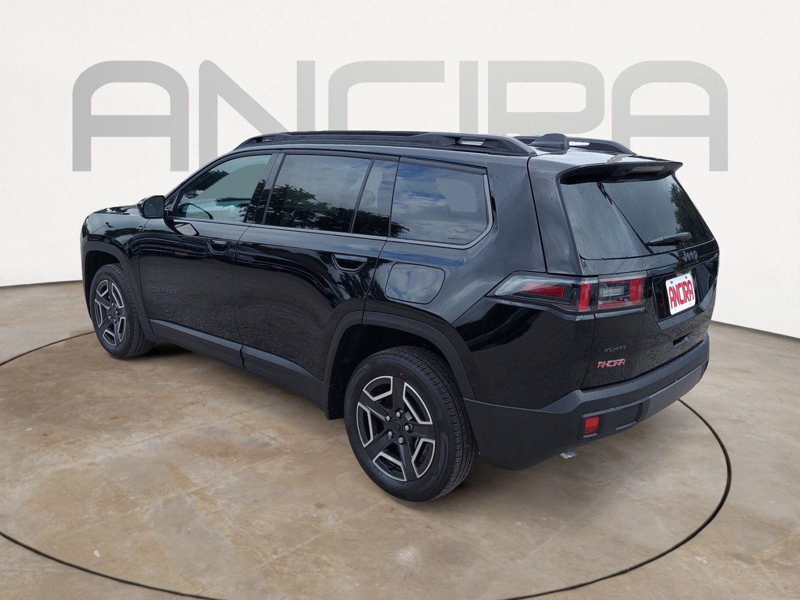 New 2026 Diamond Black Crystal Pearlcoat Jeep Limited image 8