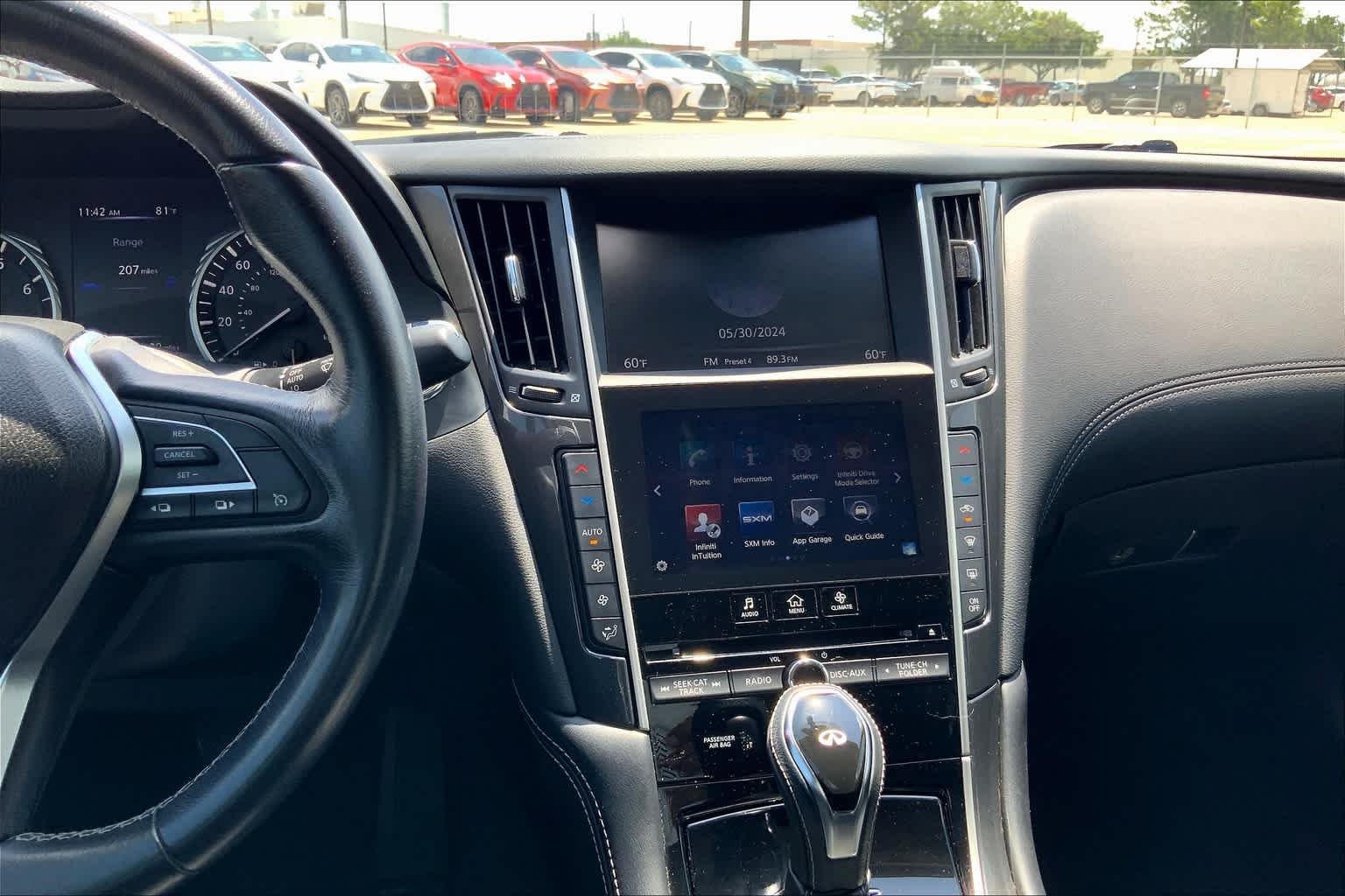 Used 2018 Graphite Shadow INFINITI 2.0t PURE image 7