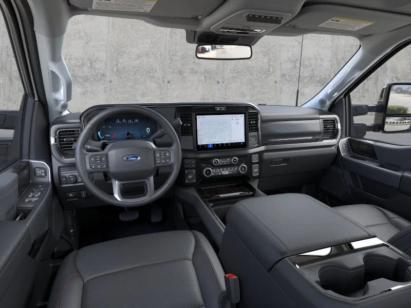 New 2026 Star White Metallic Tri-Coat Ford Lariat image 9