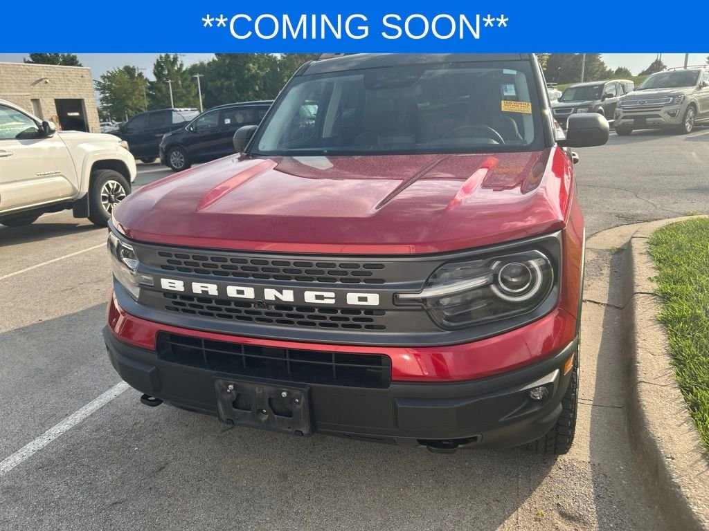 Used 2021 Ford Bronco Sport Badlands with VIN 3FMCR9D9XMRA88802 for sale in Kansas City