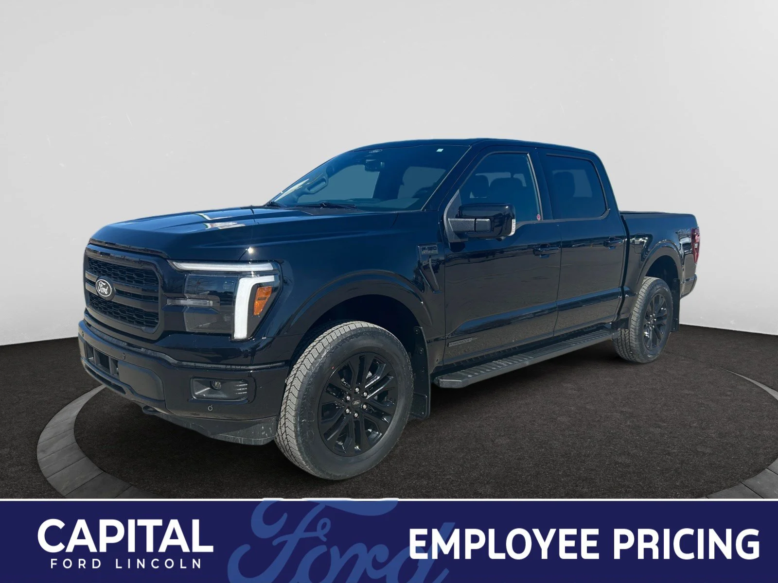 New 2026 Agate Black Metallic Ford Lariat image 1