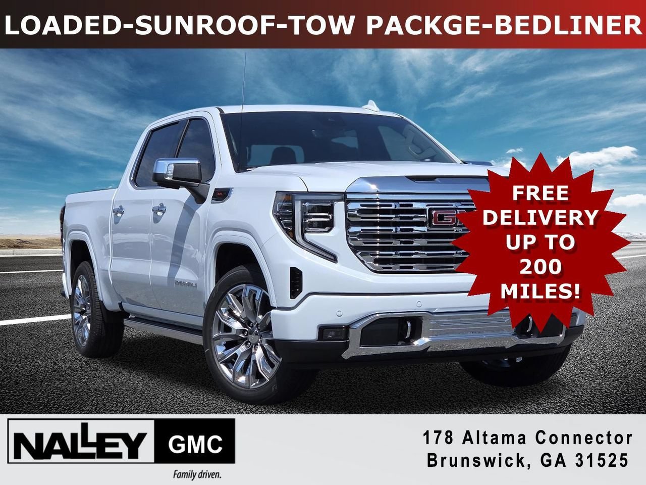 New 2026 Glacier White Tricoat GMC Denali image 1