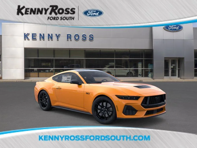 New 2026 Orange Fury Metallic Tri-coat Ford GT Fastback image 1