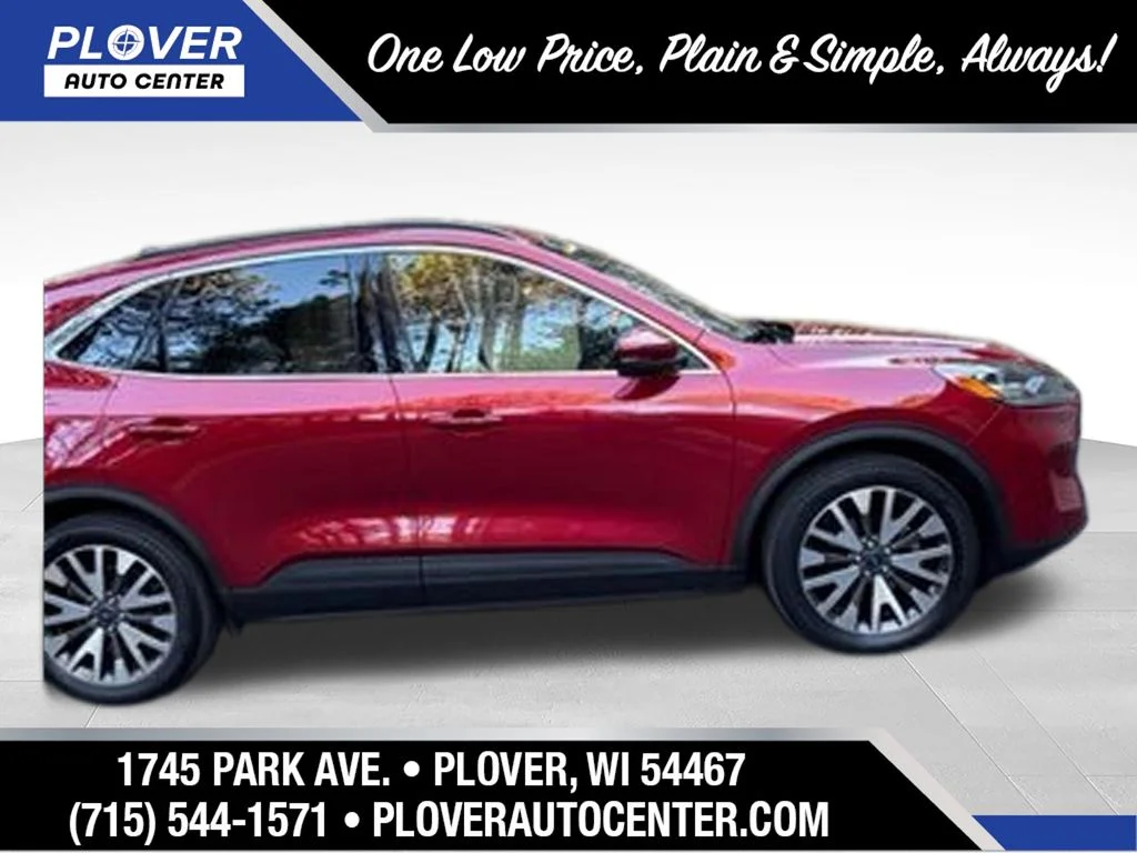 Used 2020 Rapid Red Metallic Tinted Clearcoat Ford Titanium image 1