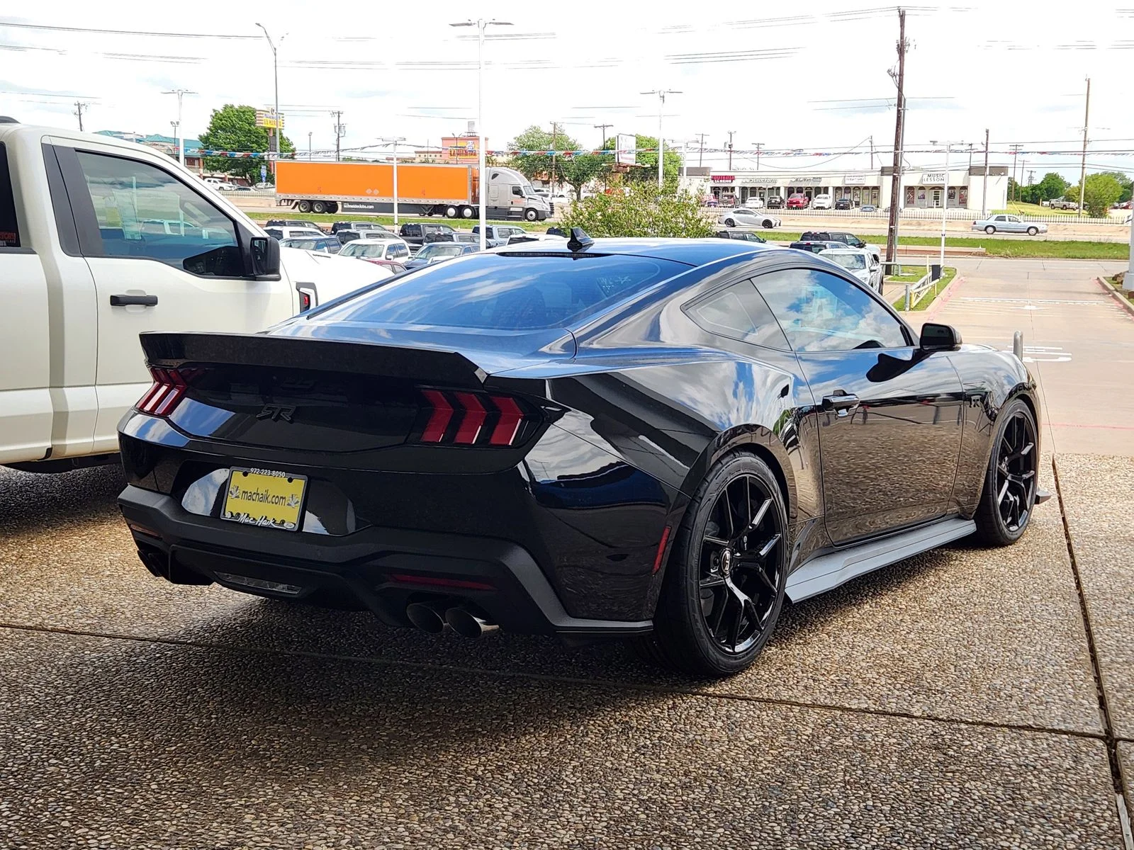 New 2026 Shadow Black Ford GT Premium Fastback image 3