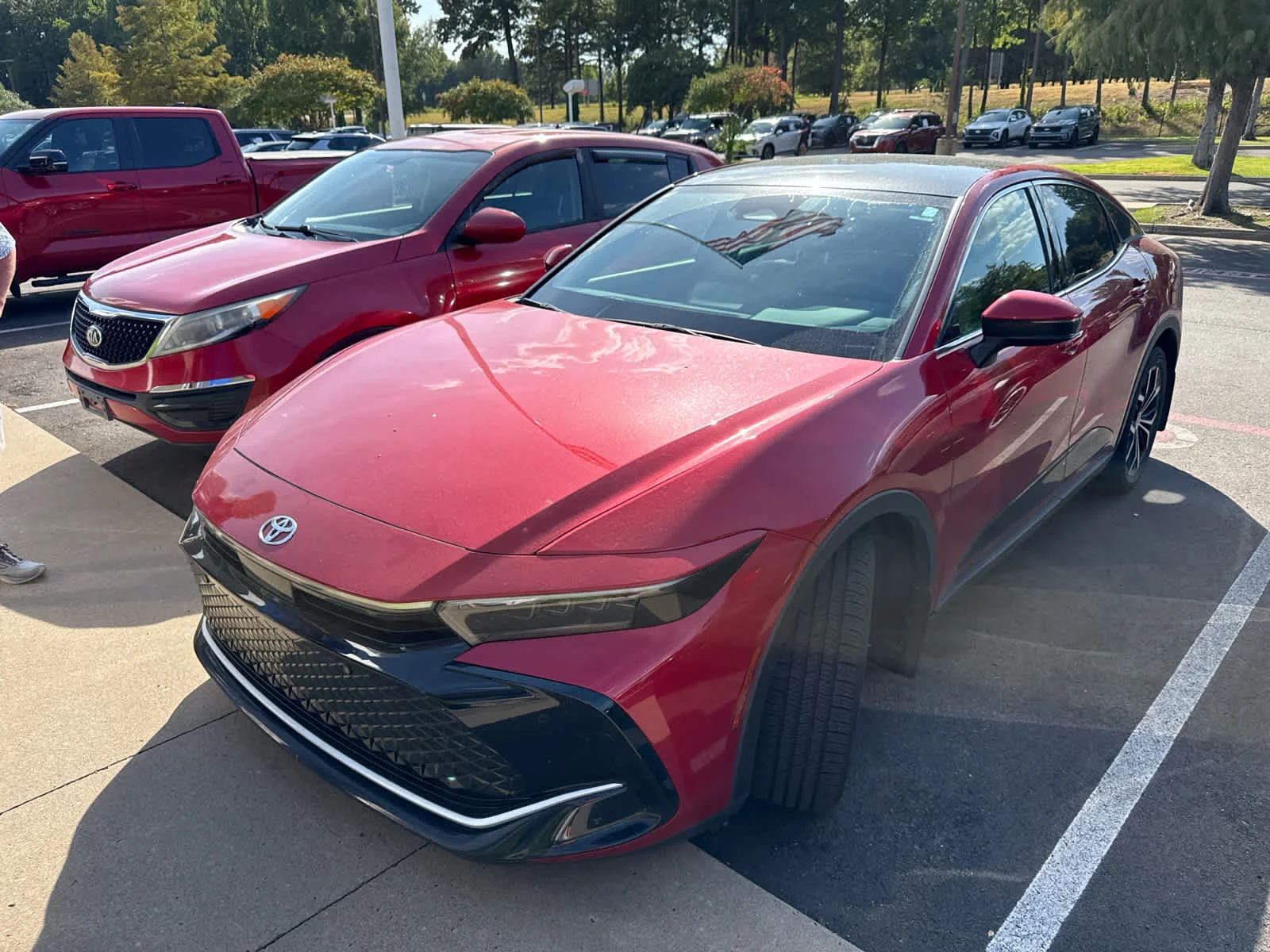 Certified Used 2024 Supersonic Red Toyota Limited image 7