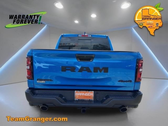 New 2026 Hydro Blue Pearl-Coat Exterior Paint RAM Rebel image 6