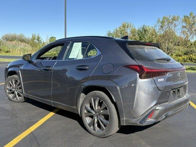 Used 2024 Cloudburst Gray with Obsidian Roof Lexus UX 250h F SPORT Design image 9