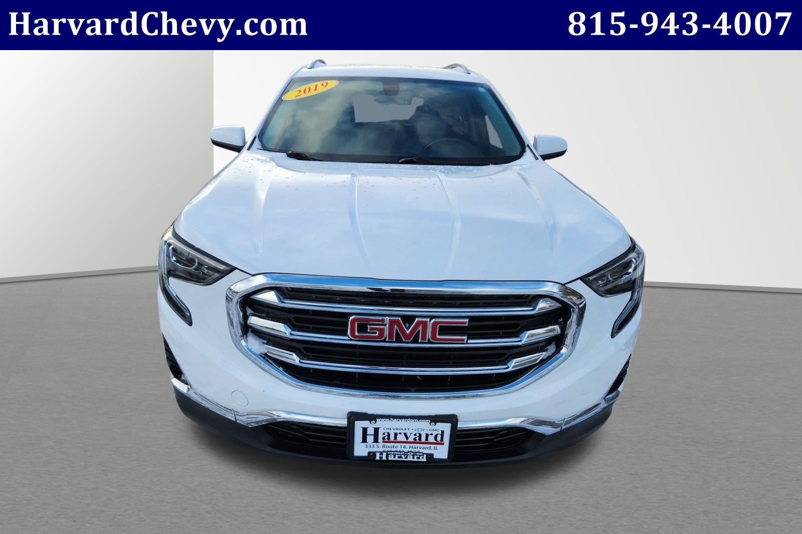 Used 2019 GMC Terrain SLT with VIN 3GKALVEV5KL376331 for sale in Harvard, IL