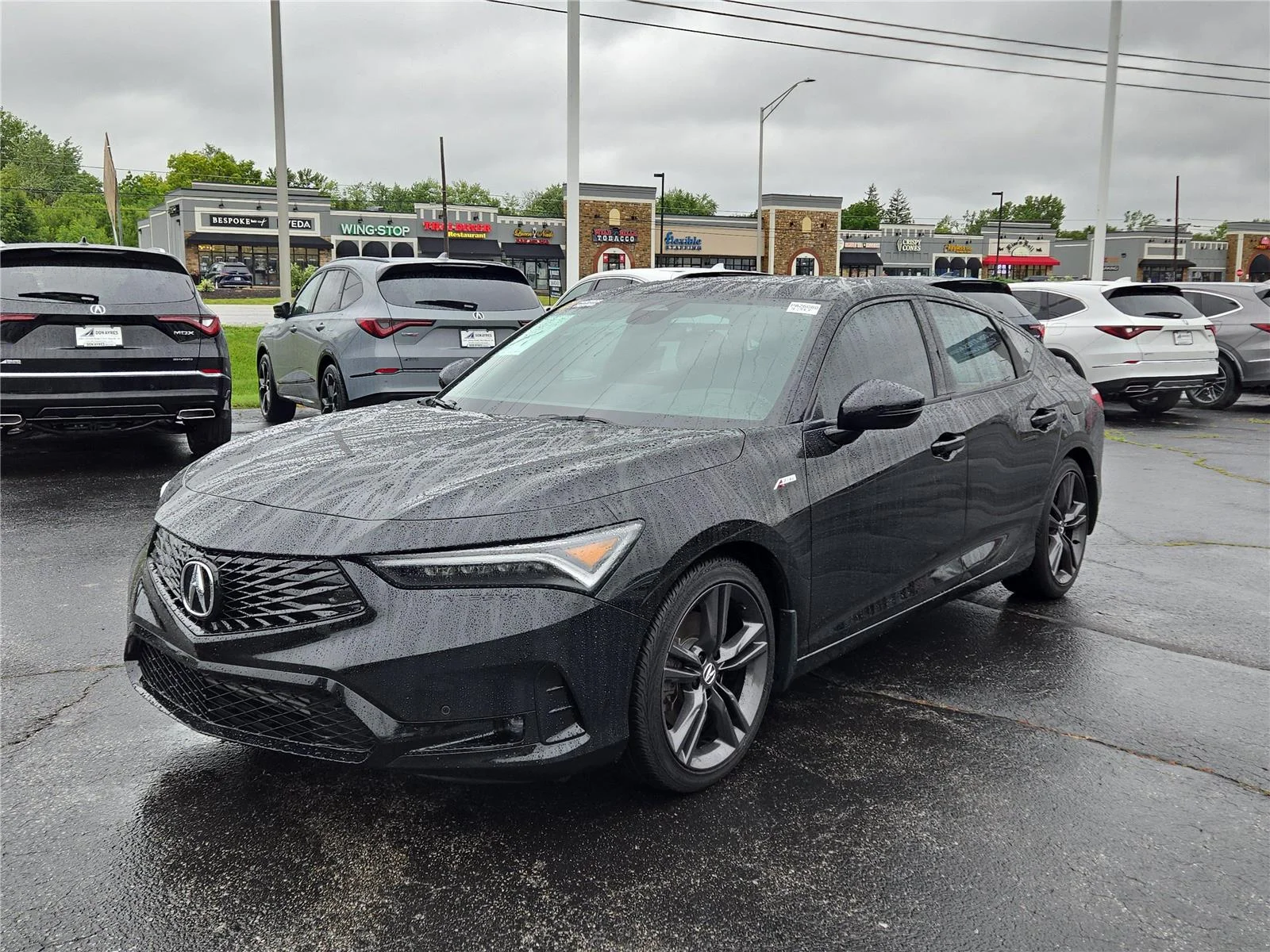 Certified Used 2025 Majestic Black Pearl Acura A-SPEC TECH image 3