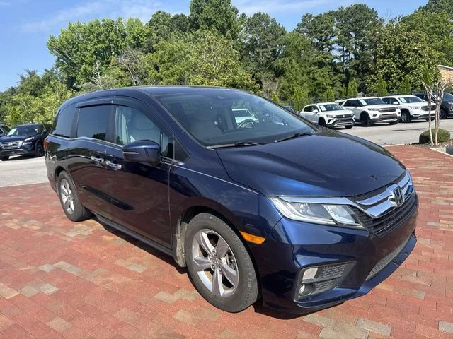 Used 2018 Blue Honda EX image 19