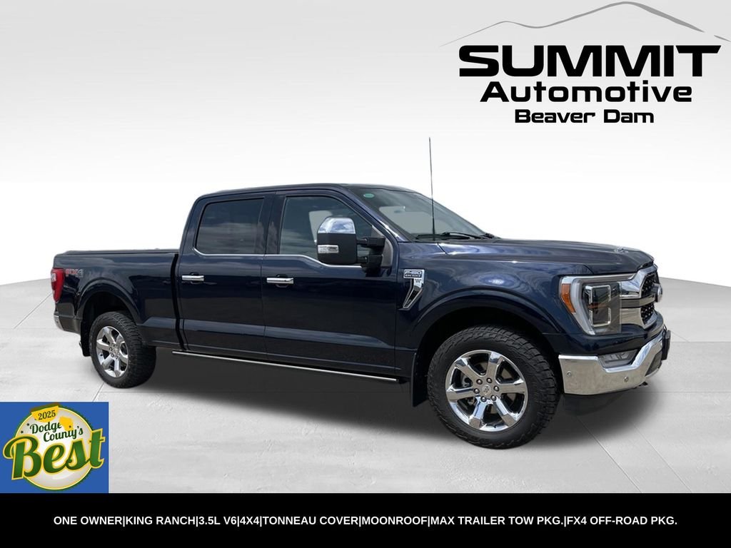 Used 2023 Blue Ford King Ranch image 1