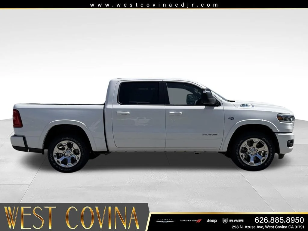 New 2026 Bright White Clear-Coat Exterior Paint RAM Big Horn/Lone Star image 6
