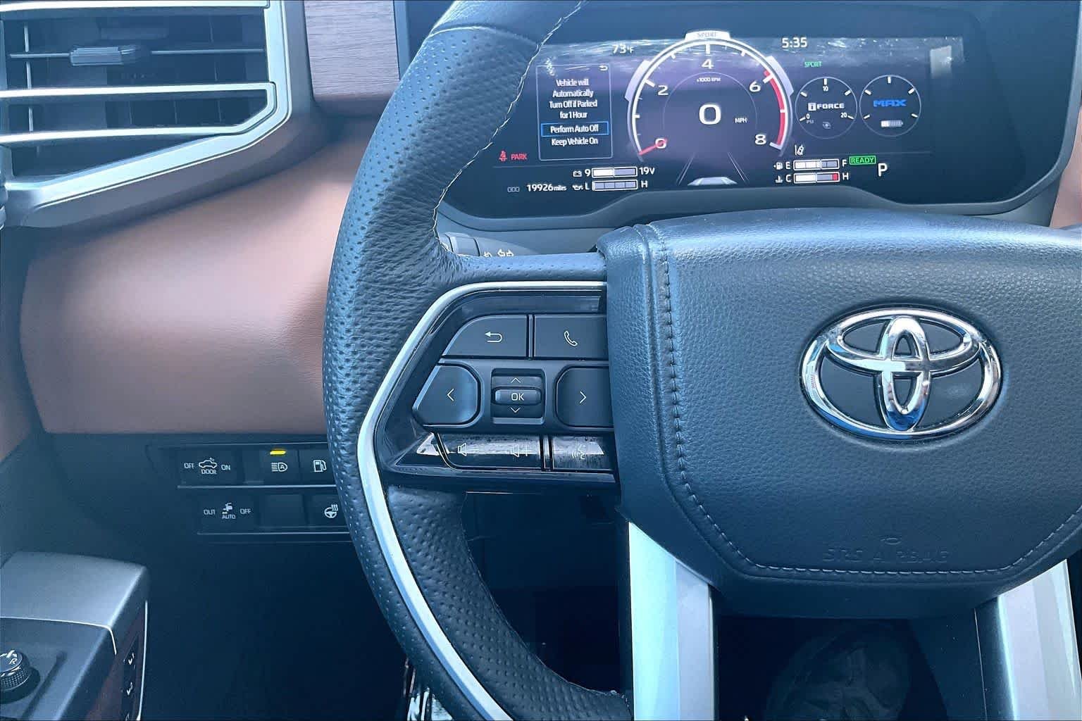 Used 2025 Midnight Black Metallic Toyota 1794 Edition Hybrid image 23