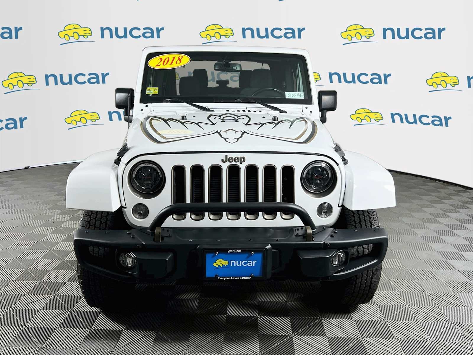 Used 2018 Bright White Clearcoat Jeep Golden Eagle image 2