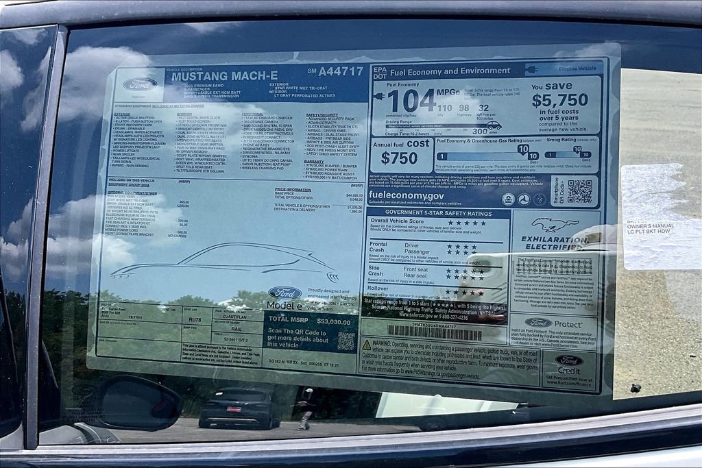 New 2025 Ford Mustang Mach-E Premium 4D Sport Utility