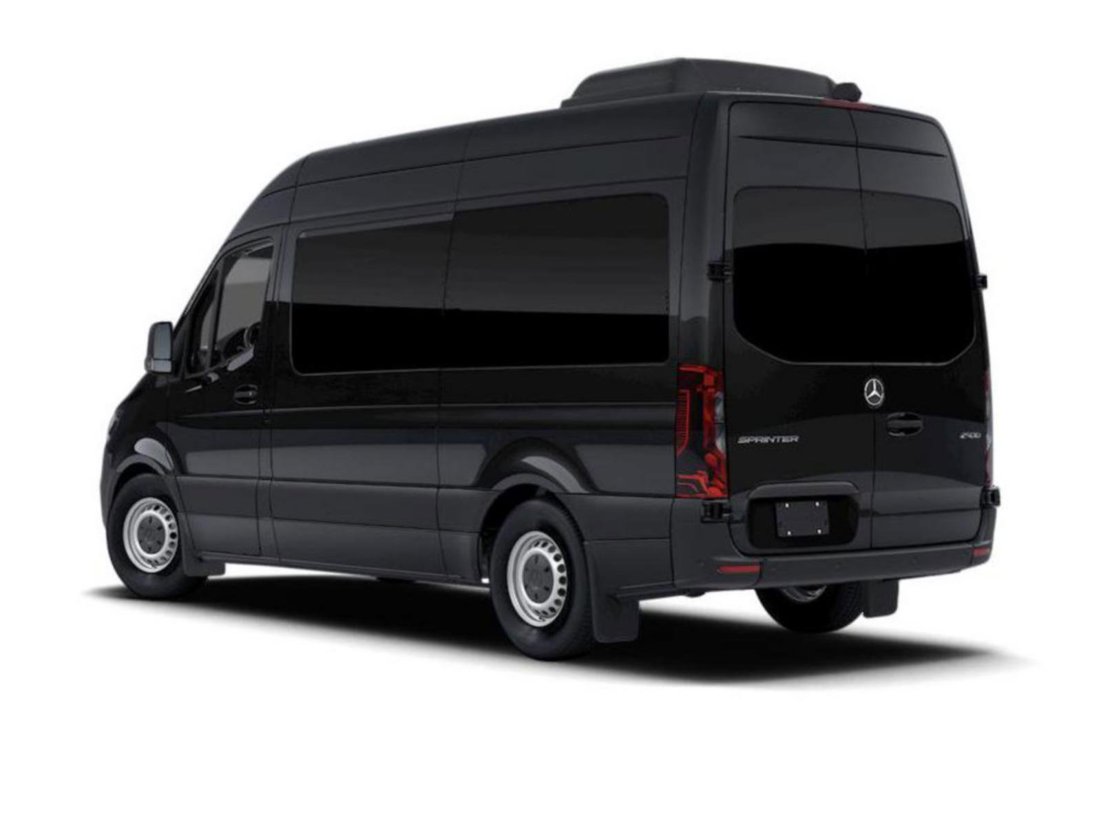 New 2026 Obsidian Black Metallic Mercedes-Benz 2500 High Roof I4 Diesel HO 144 AWD image 4