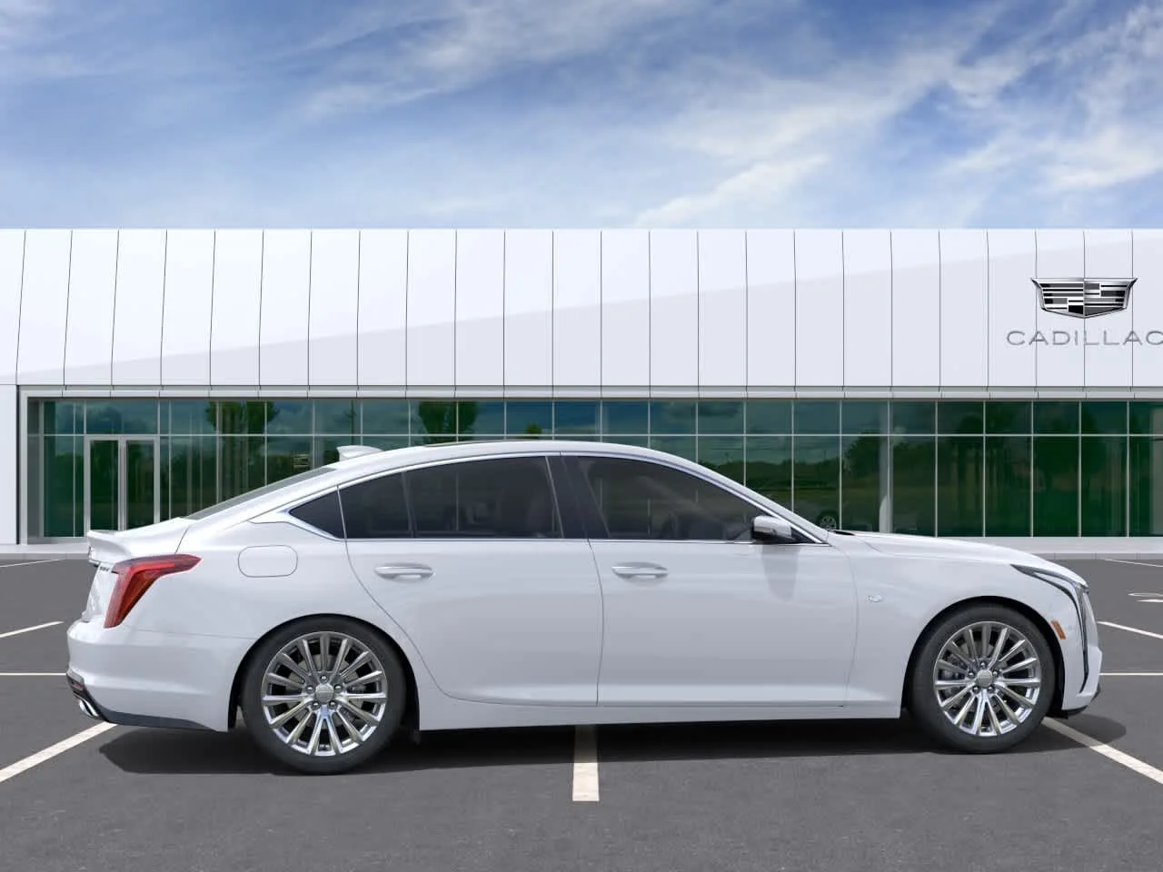 New 2026 Summit White Cadillac Premium Luxury image 5